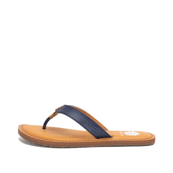 YELLOW BOX FLIP FLOPS DOMINIC COLOR NAVY M WIDTH - Picture 2 of 6